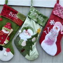 Personalized Christmas Stockings 2011